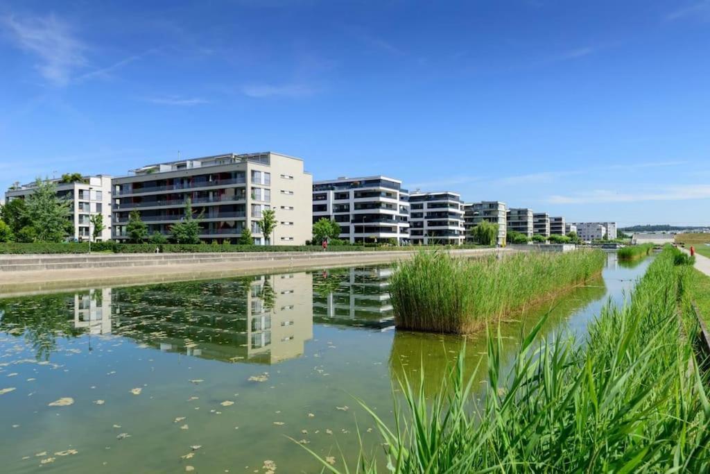 Opfikon-Glattbrugg Moderne Wohnung Am Flughafen מראה חיצוני תמונה